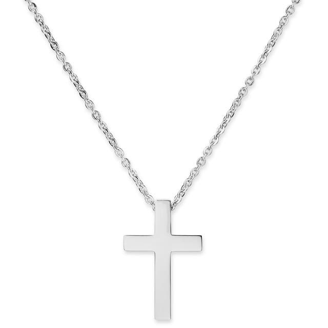 Classic Stainless Steel Cross Necklace